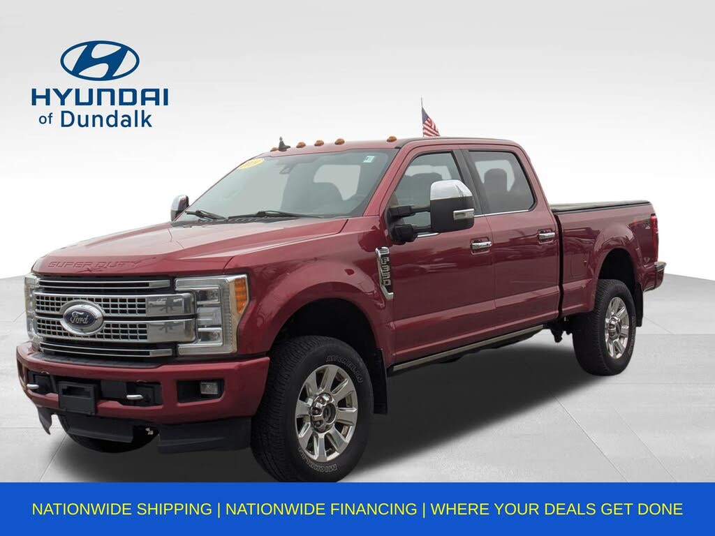 2019 Ford F-350 Super Duty Platinum Crew Cab 4WD
