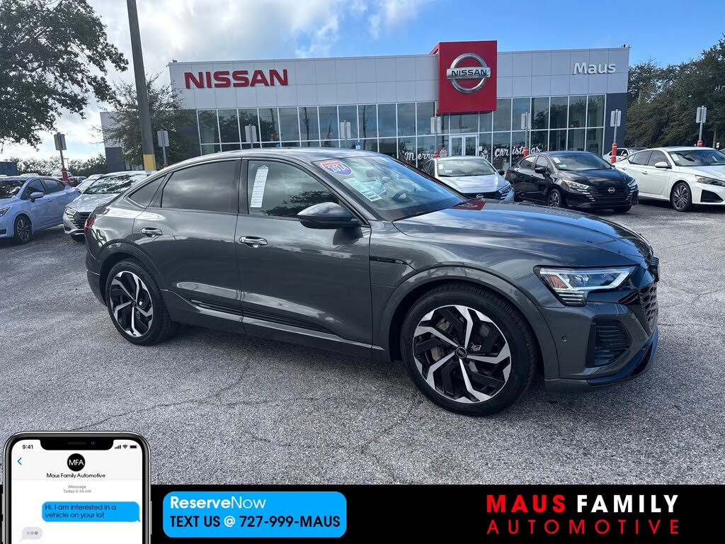 2024 Audi Q8 e-tron Sportback quattro Premium Plus S line AWD