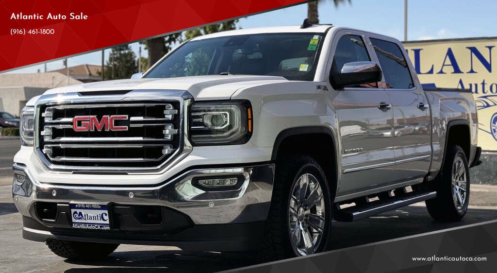 2018 GMC Sierra 1500 SLT Crew Cab 4WD