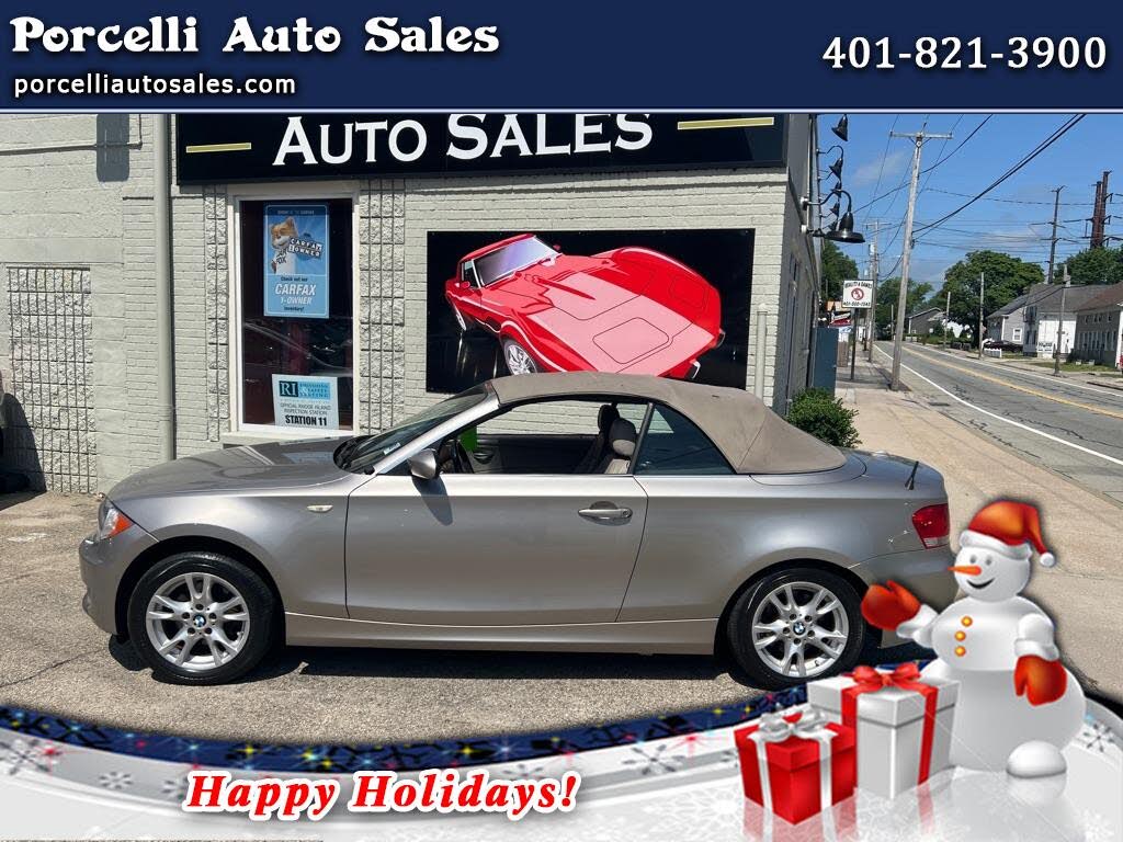 2008 BMW 1 Series 128i Convertible RWD