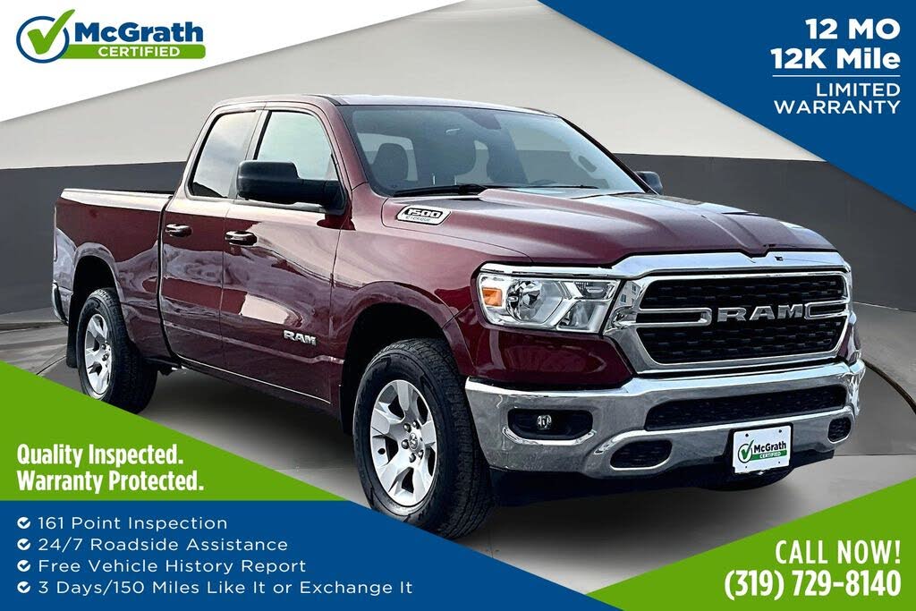 2022 RAM 1500 Big Horn Quad Cab 4WD