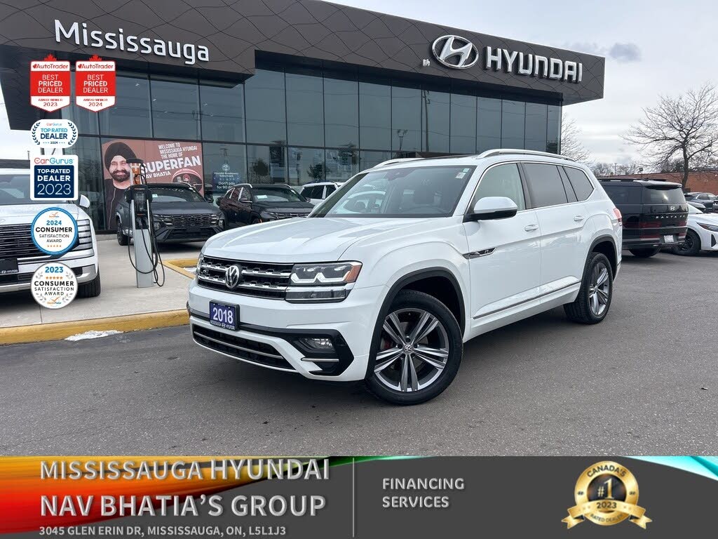 2018 Volkswagen Atlas 3.6L Execline 4Motion with R-Line