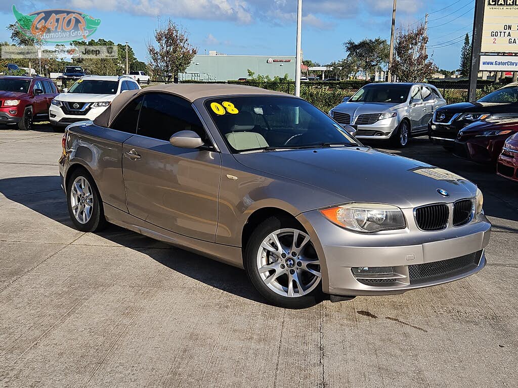 2008 BMW 1 Series 128i Convertible RWD