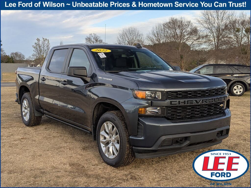 2022 Chevrolet Silverado 1500 Custom Crew Cab RWD