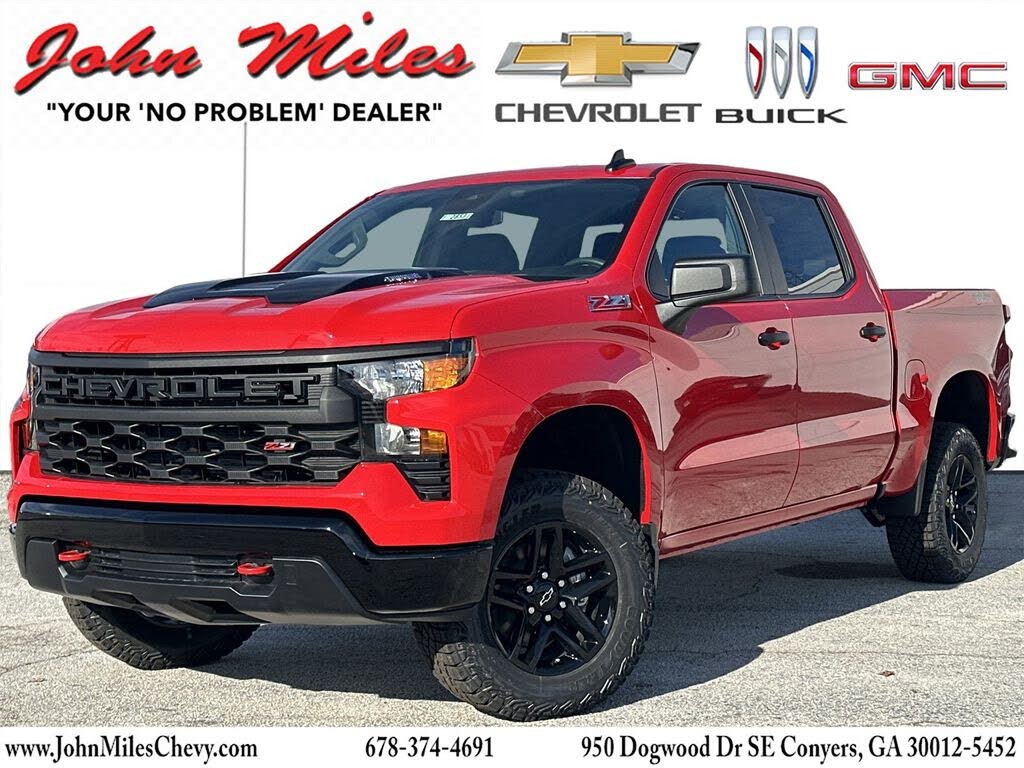 2026 Chevrolet Silverado 1500 Custom Trail Boss Crew Cab 4WD