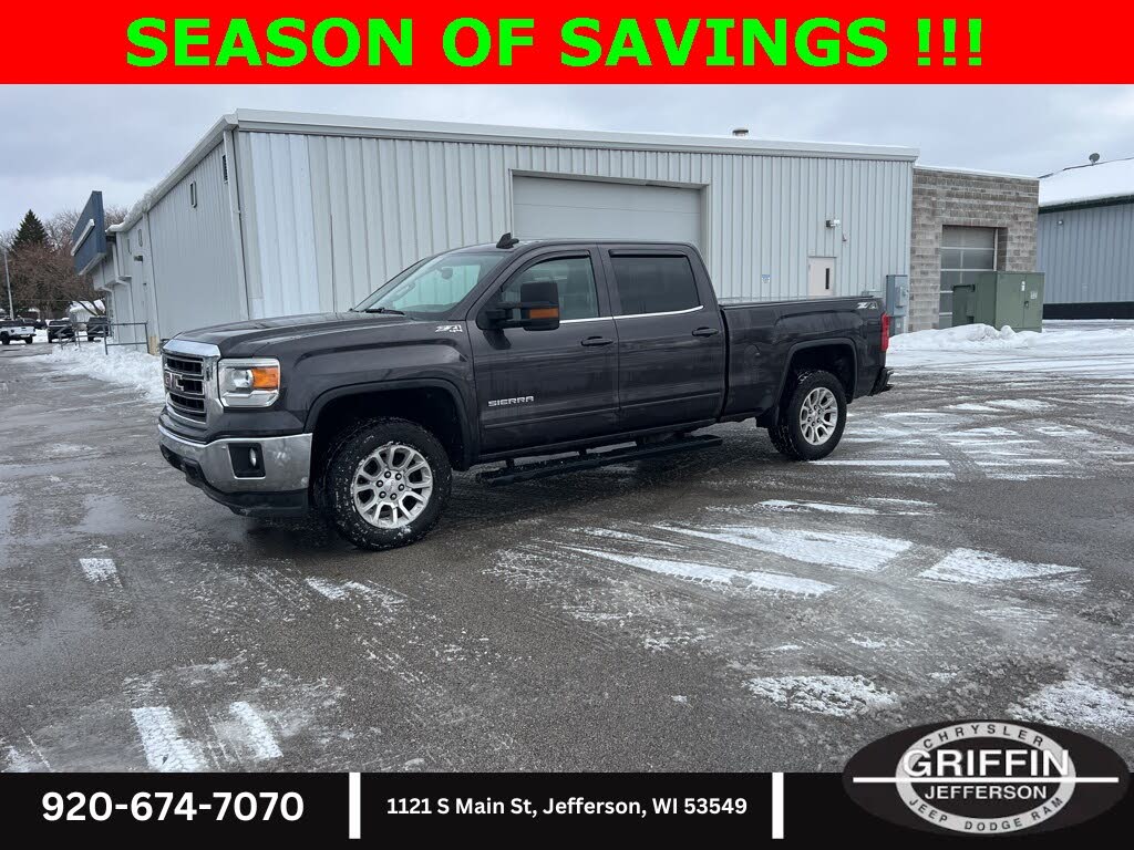 2015 GMC Sierra 1500 SLE Crew Cab 4WD