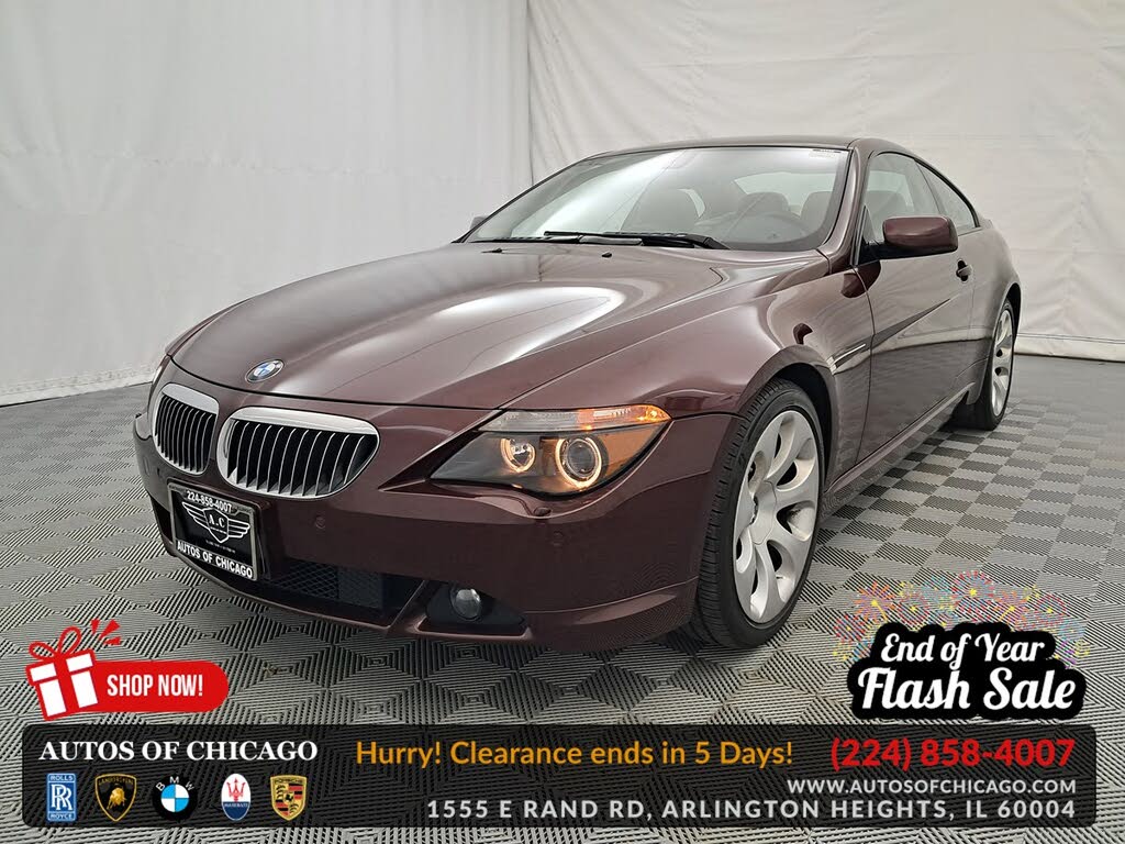 2006 BMW 6 Series 650i Coupe RWD