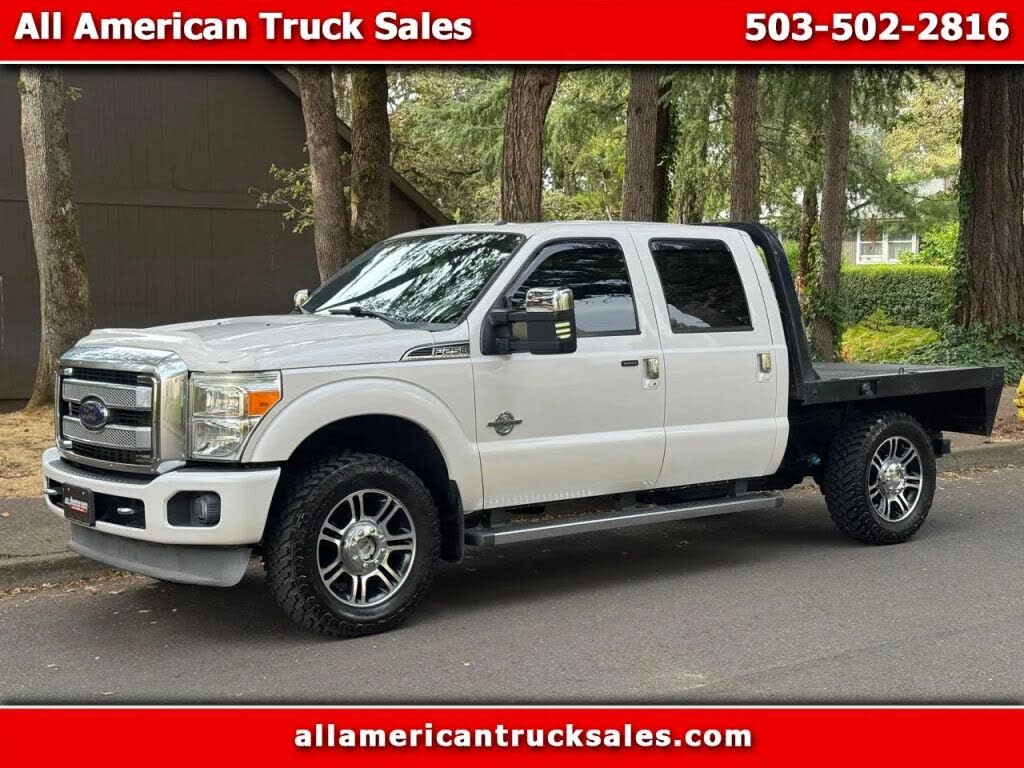 2013 Ford F-250 Super Duty Platinum Crew Cab 4WD