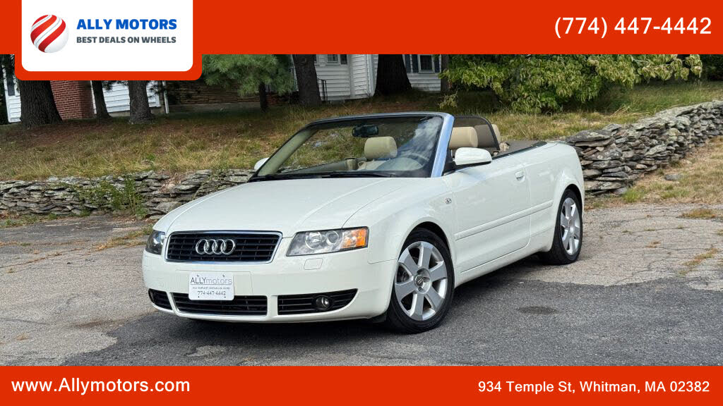 2006 Audi A4 1.8T Cabriolet FWD