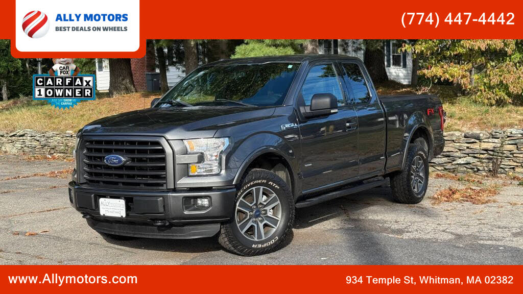 2015 Ford F-150 XLT SuperCab 4WD