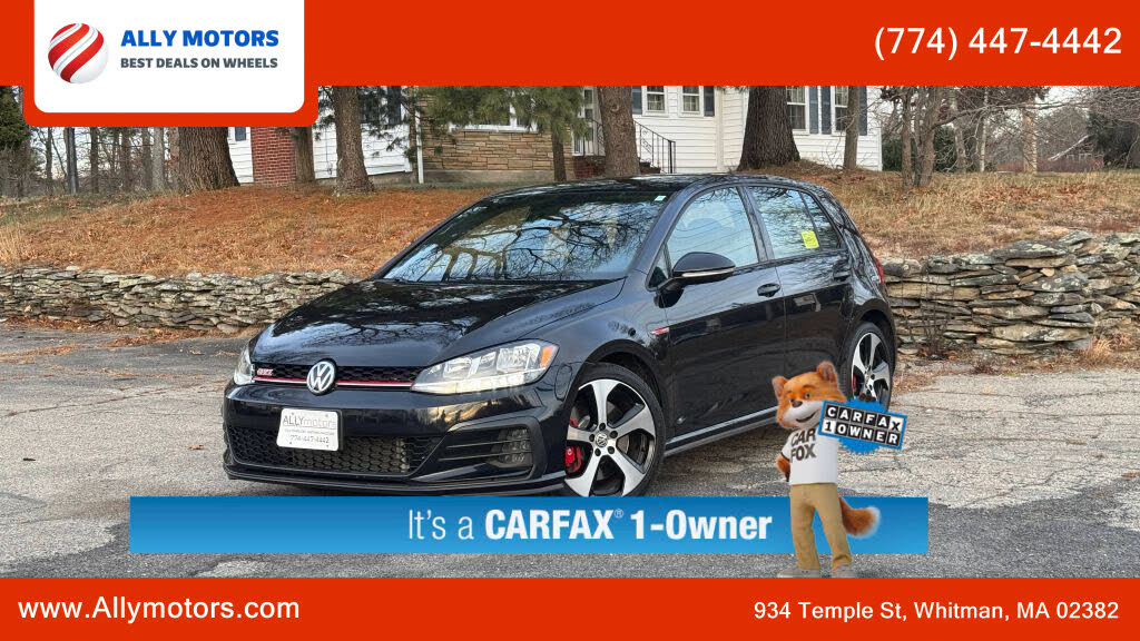 2019 Volkswagen Golf GTI 2.0T S 4-Door FWD