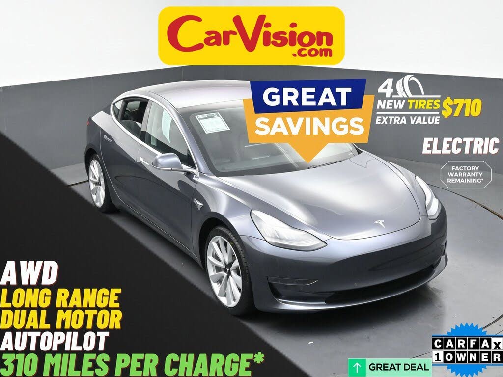 2018 Tesla Model 3 Long Range AWD