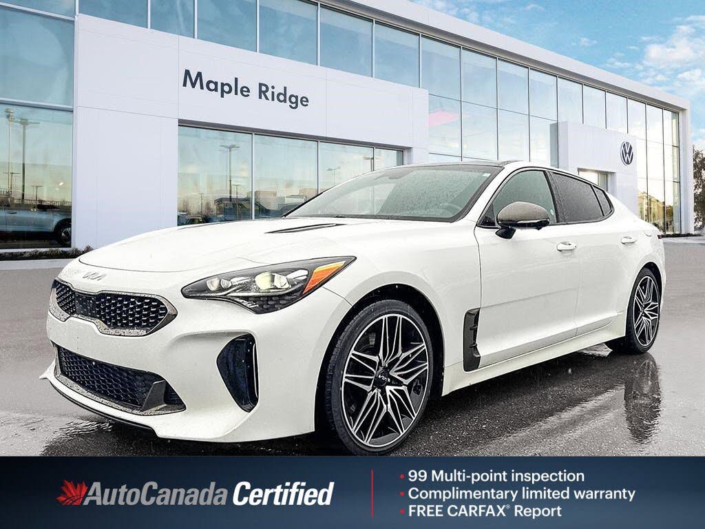 2022 Kia Stinger GT Elite AWD with Black Interior