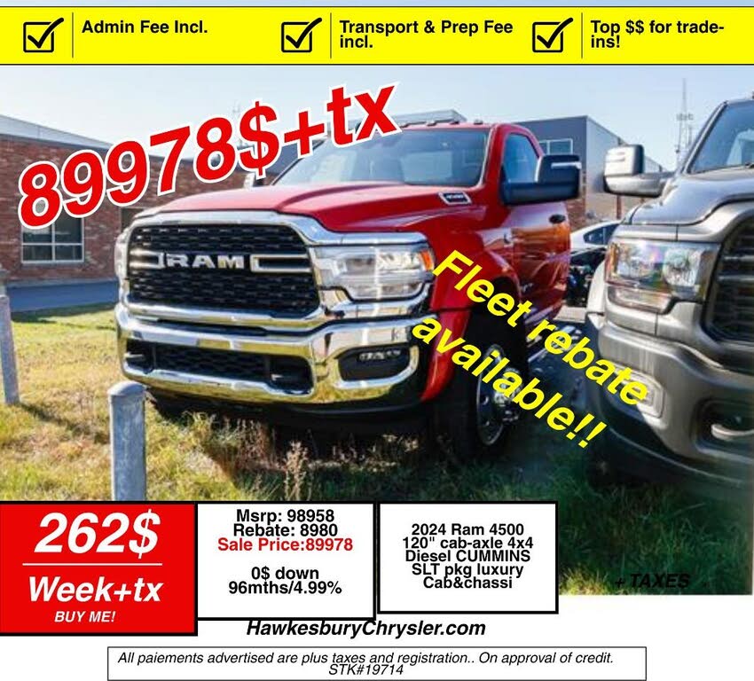 2024 RAM 4500 Chassis