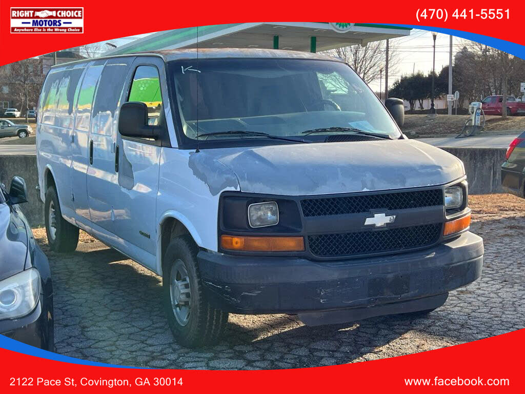 2005 Chevrolet Express Cargo 3500 Extended RWD