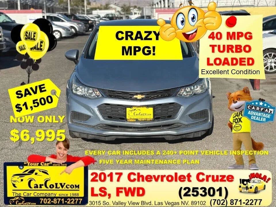 2017 Chevrolet Cruze LS Sedan FWD