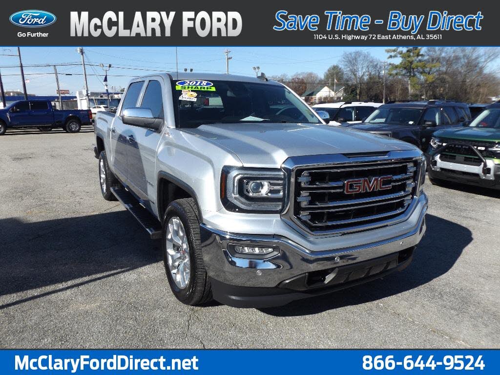2018 GMC Sierra 1500 SLT Crew Cab 4WD
