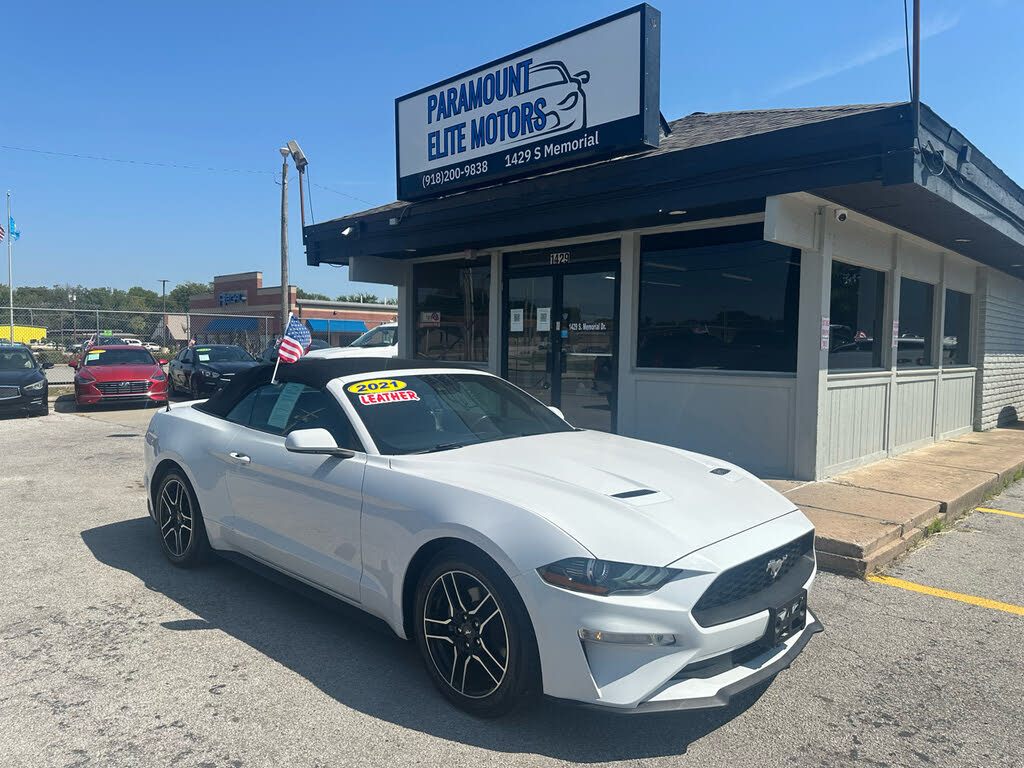 2021 Ford Mustang EcoBoost Premium Convertible RWD