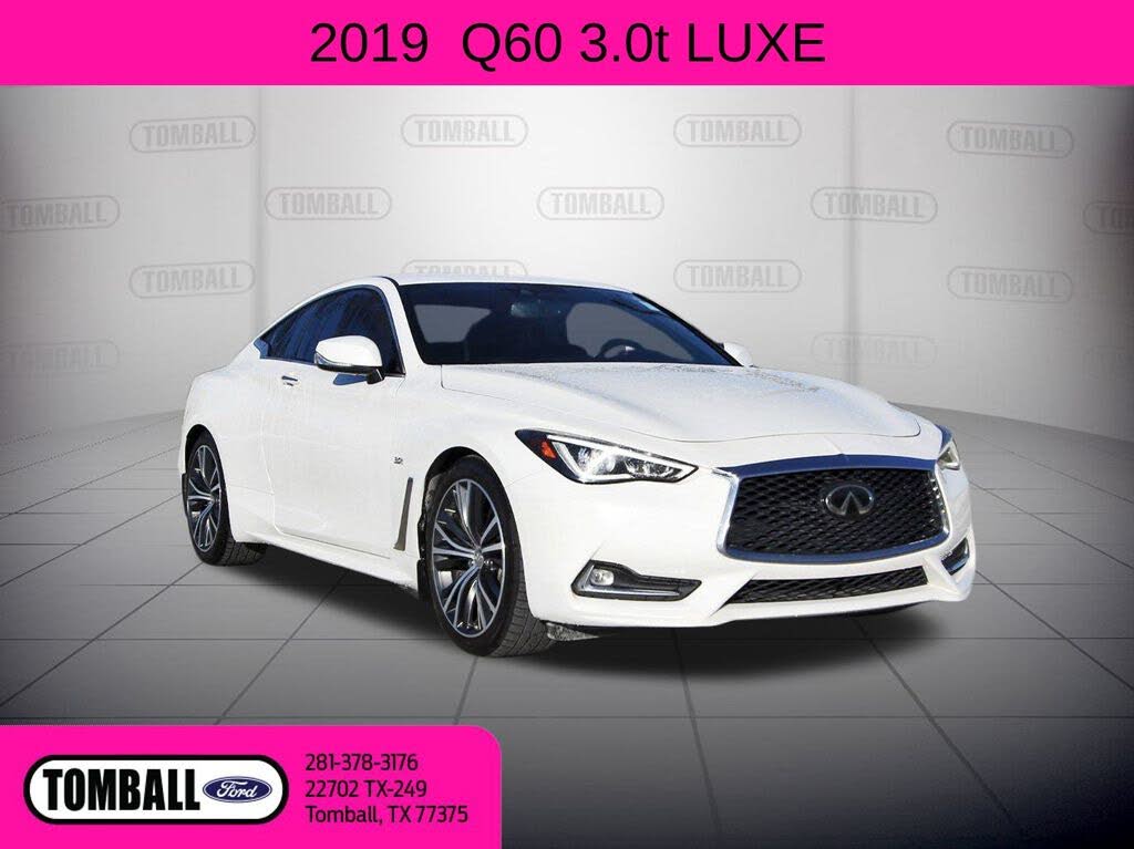 2019 INFINITI Q60 3.0t Luxe Coupe RWD