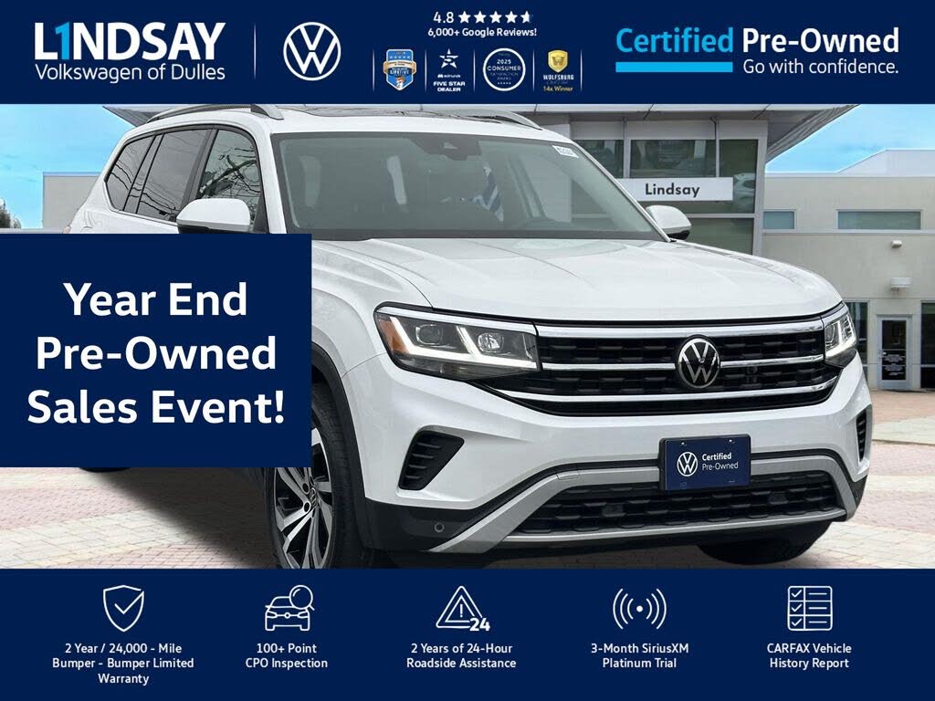 2022 Volkswagen Atlas V6 SEL 4Motion