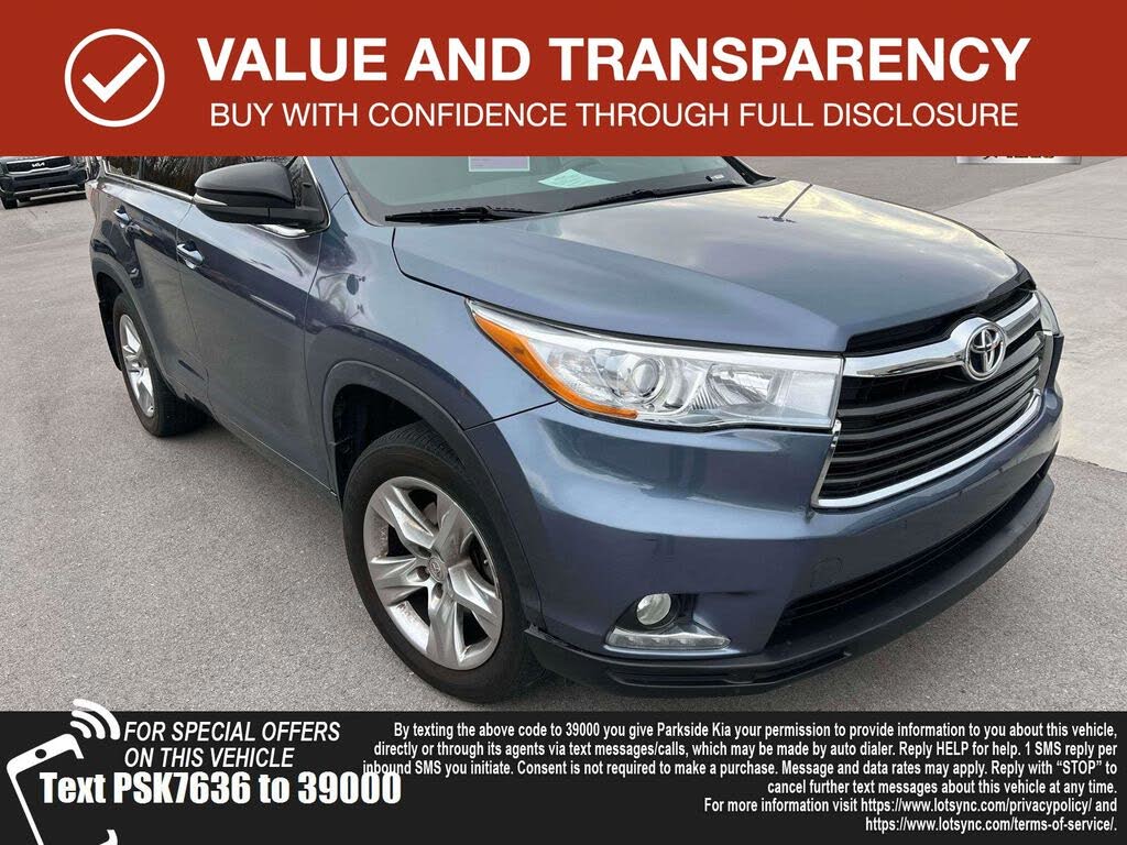 2015 Toyota Highlander Limited AWD