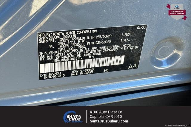 2023 Subaru Solterra Limited AWD