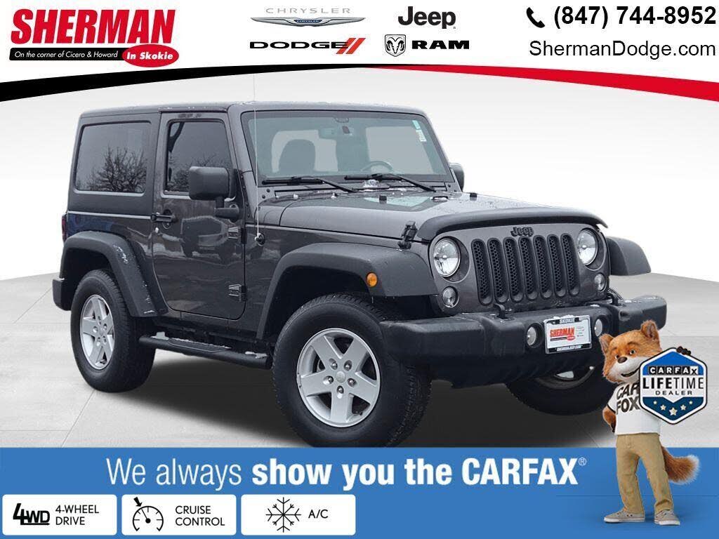 2018 Jeep Wrangler JK Sport S 4WD