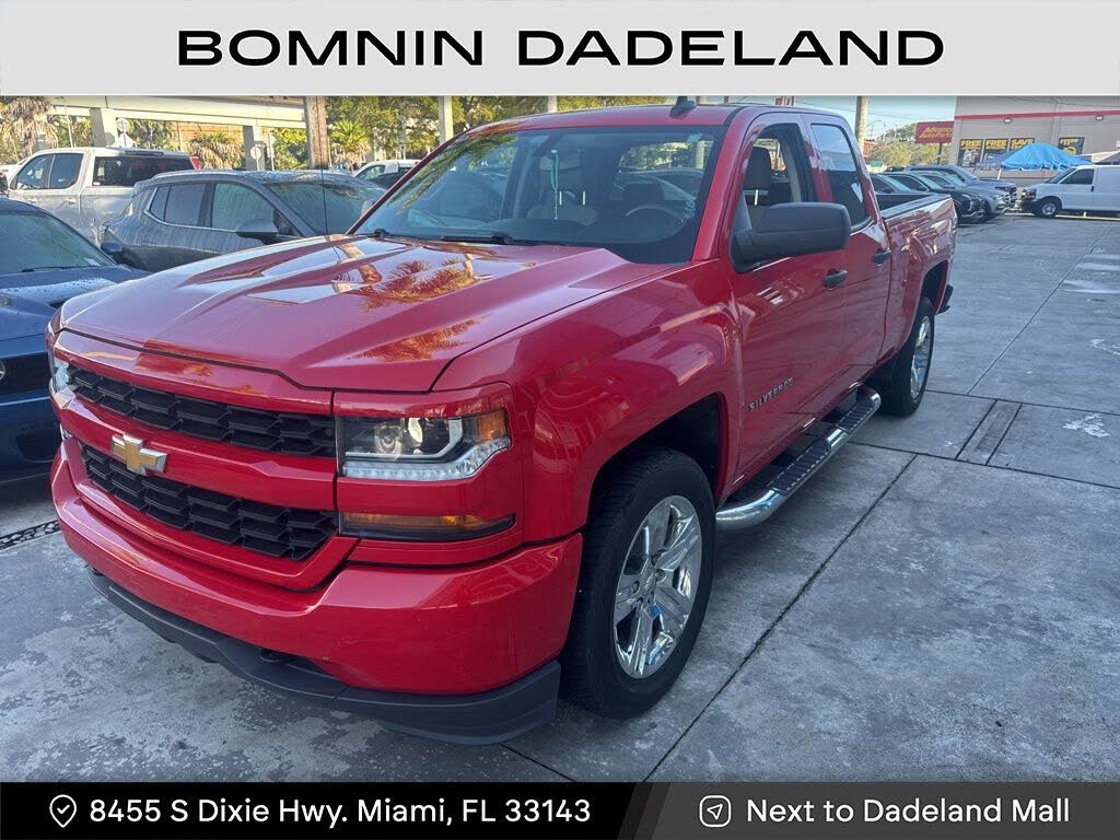 2018 Chevrolet Silverado 1500 Custom Double Cab RWD