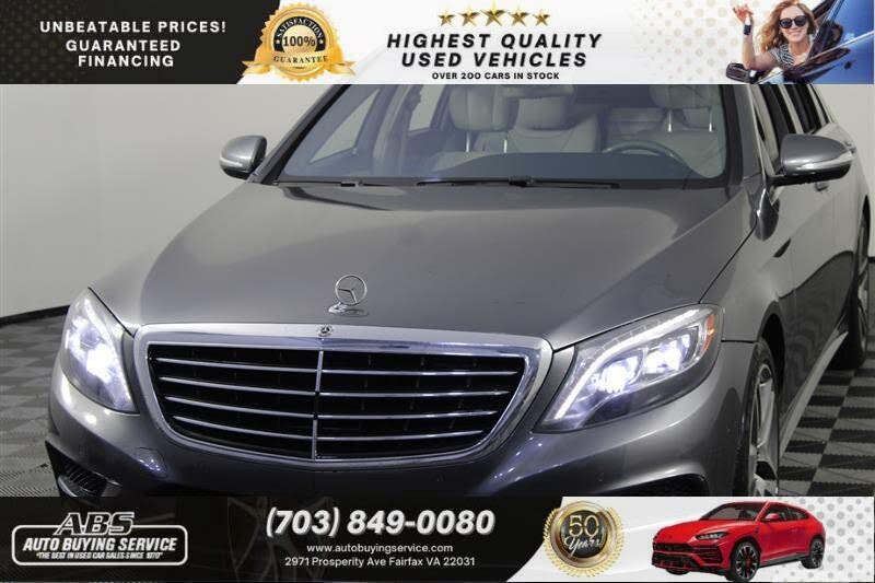 2017 Mercedes-Benz S-Class S 550 Sedan 4MATIC