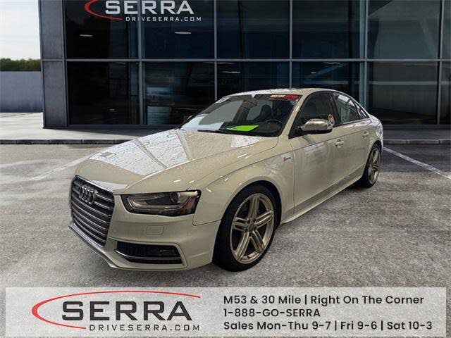 2015 Audi S4 3.0T quattro Premium Plus Sedan AWD