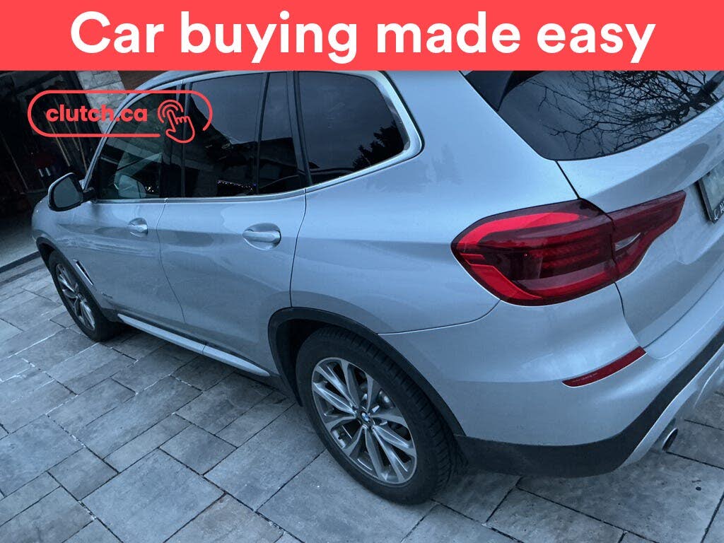 2018 BMW X3 xDrive30i AWD