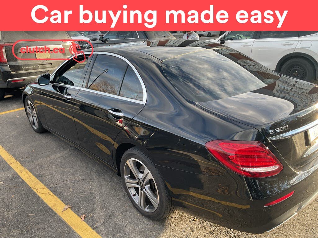 Mercedes-Benz E-Class E 300 4MATIC Sedan AWD 2018