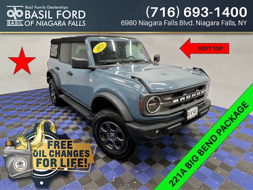 2021 Ford Bronco Big Bend 4-Door 4WD