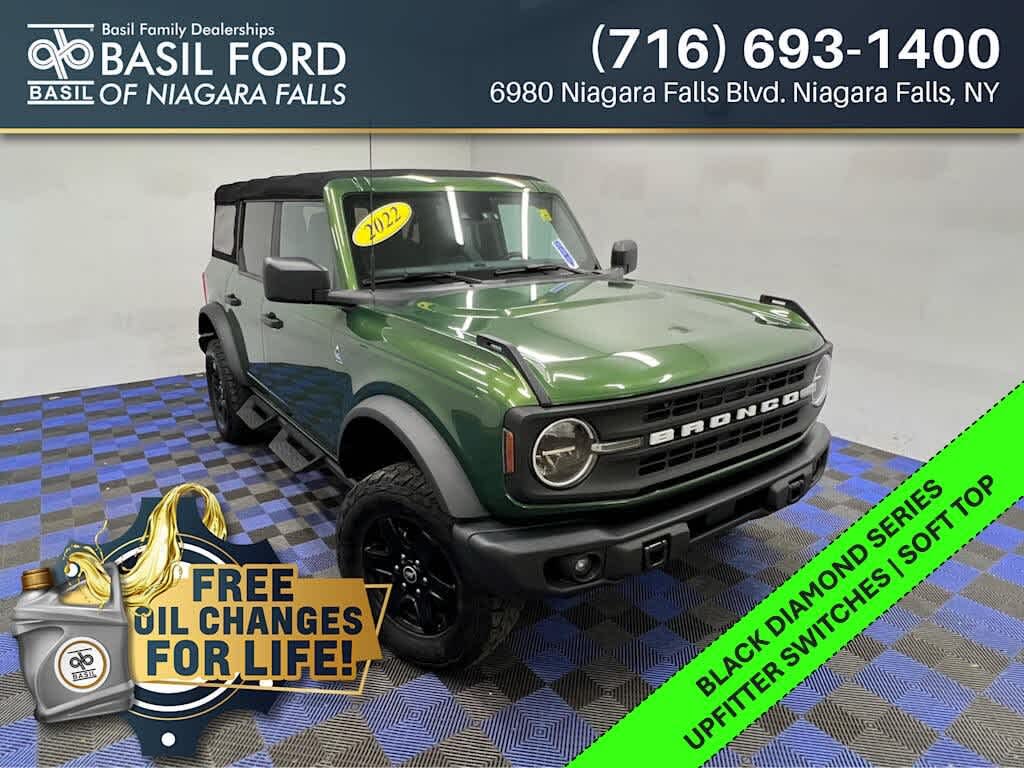 2022 Ford Bronco Black Diamond 4-Door 4WD