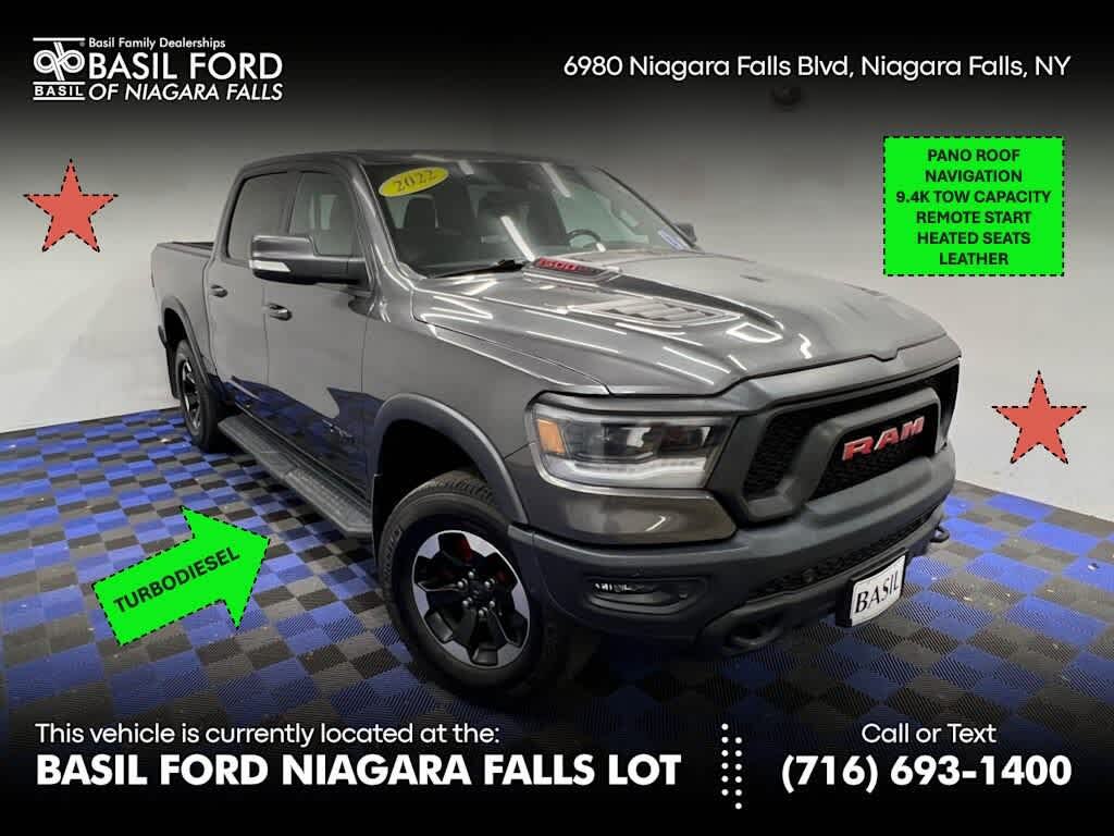 2022 RAM 1500 Rebel Crew Cab 4WD