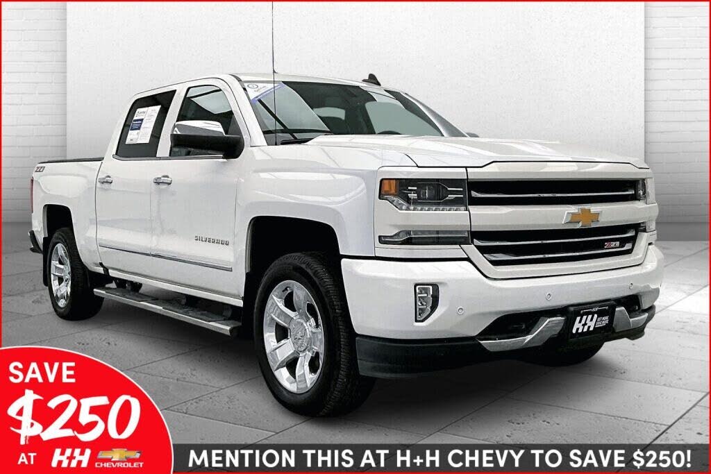 2018 Chevrolet Silverado 1500 LTZ Crew Cab 4WD