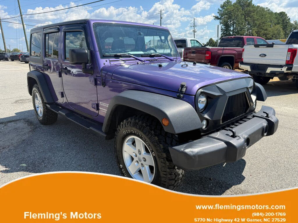 2018 Jeep Wrangler JK Unlimited Sport S 4WD