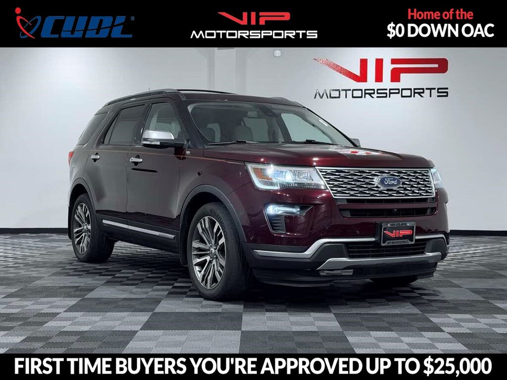 2018 Ford Explorer Platinum AWD