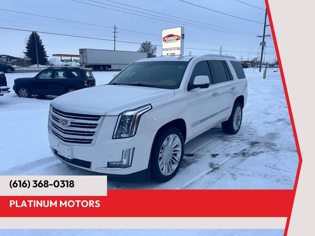 2016 Cadillac Escalade Platinum 4WD