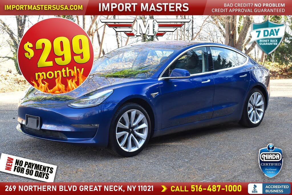 2018 Tesla Model 3 Mid Range RWD