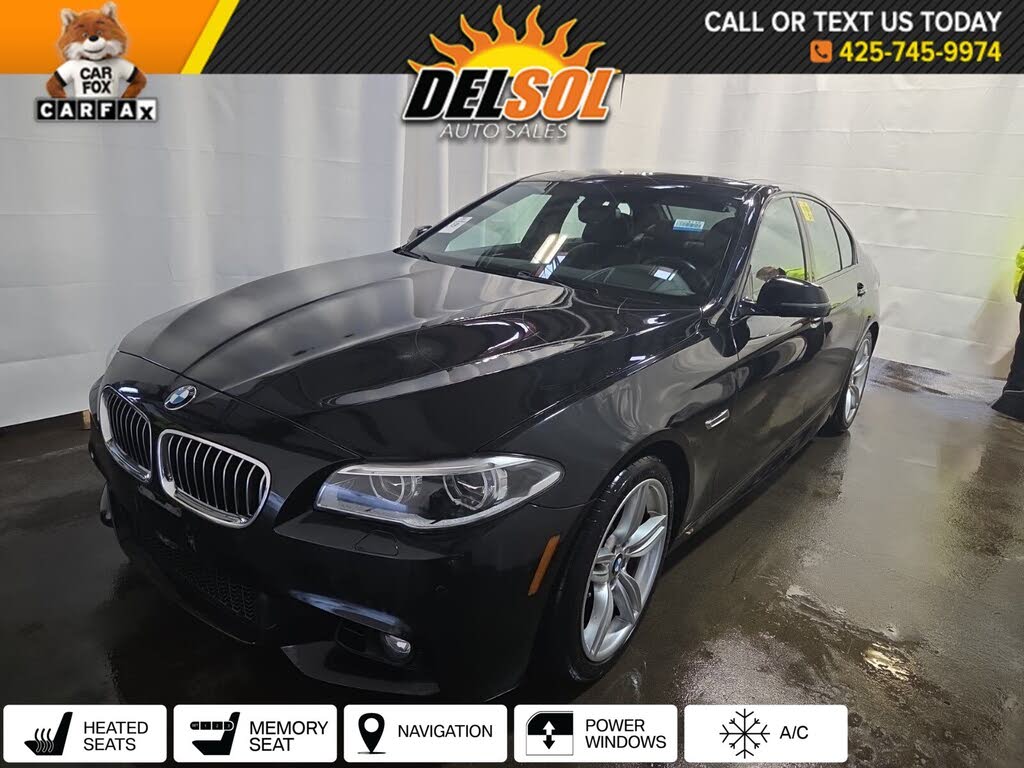 2016 BMW 5 Series 535i Sedan RWD