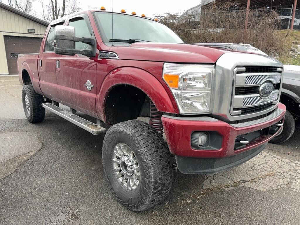 2015 Ford F-350 Super Duty Platinum Crew Cab 4WD