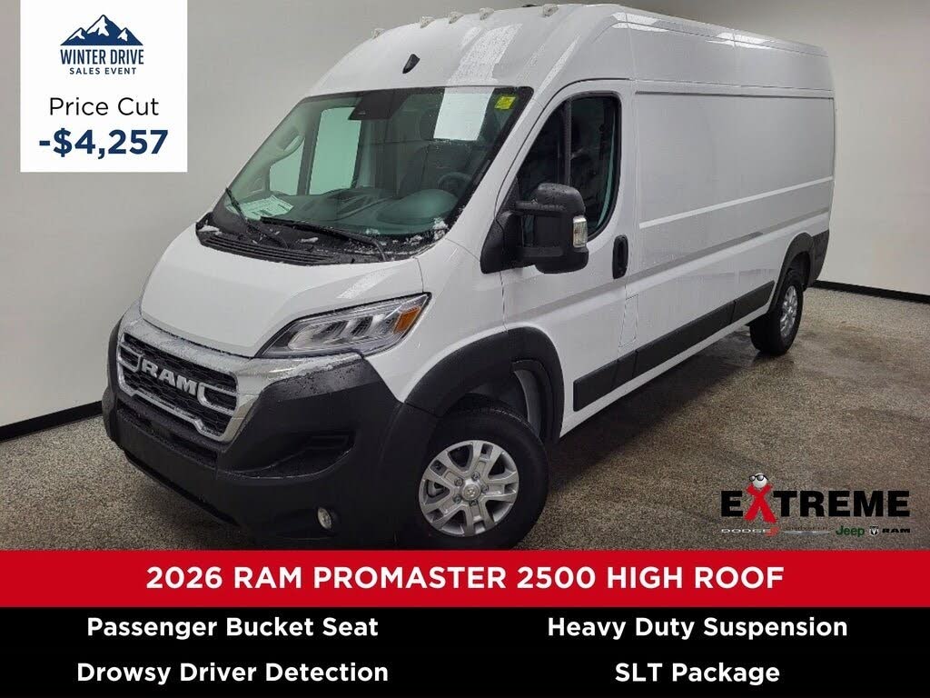 2026 RAM ProMaster 2500 SLT 159 High Roof Cargo Van FWD