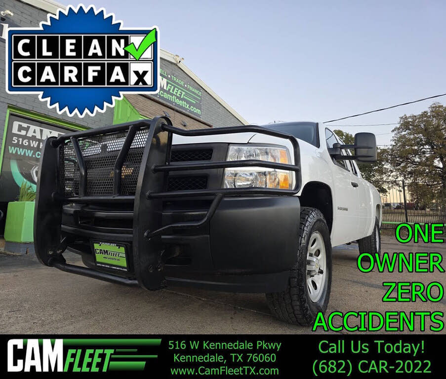 2013 Chevrolet Silverado 1500 Work Truck Extended Cab 4WD