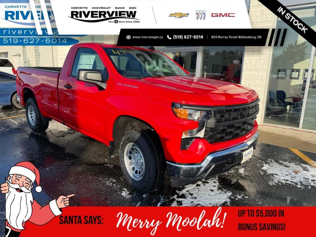 2026 Chevrolet Silverado 1500 Work Truck Regular Cab LB 4WD