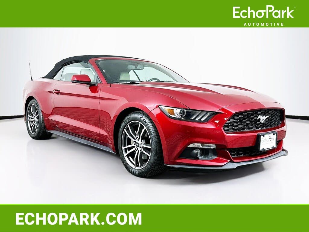 2016 Ford Mustang EcoBoost Premium Convertible RWD
