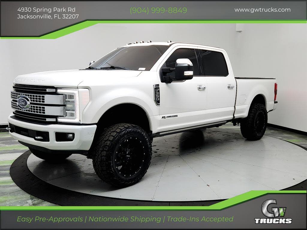 2017 Ford F-350 Super Duty Platinum Crew Cab 4WD