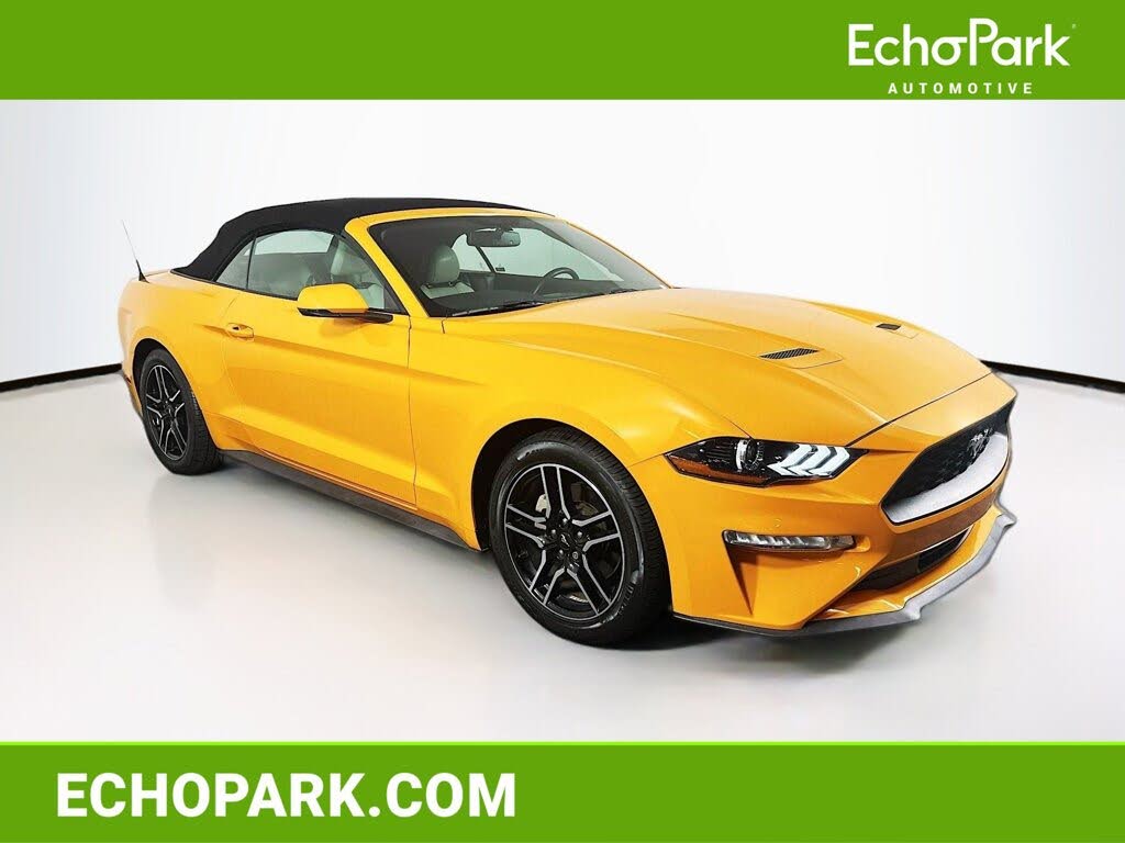 2019 Ford Mustang EcoBoost Premium Convertible RWD