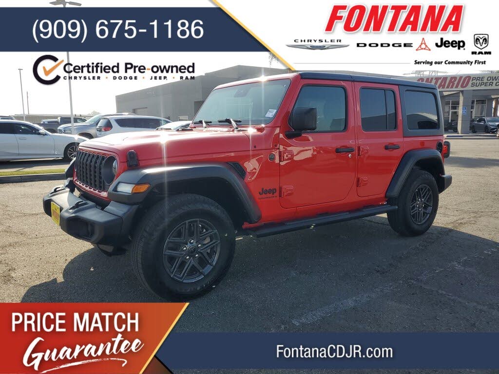2024 Jeep Wrangler Sport S 4-Door 4WD