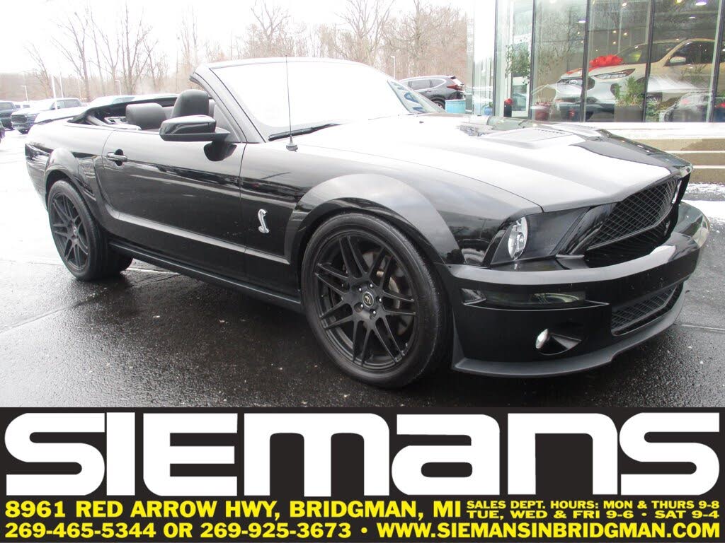 2008 Ford Mustang Shelby GT500 Convertible RWD